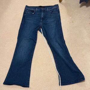 Joe's Jeans Deep Indigo Flare Leg Denim